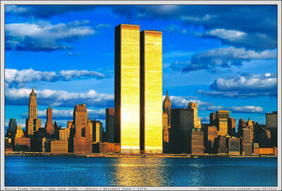 1974 - USA - New york - WTC - Mitchell Funk

