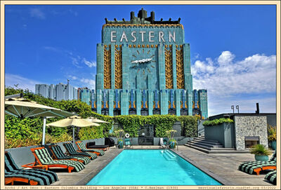 USA LA Eastern Columbia Building Bz
