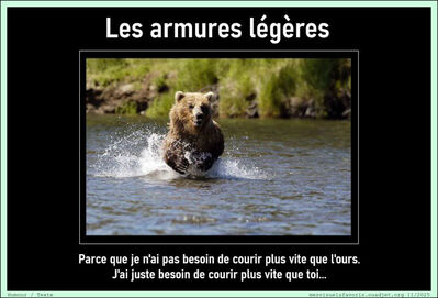 Armure legere
