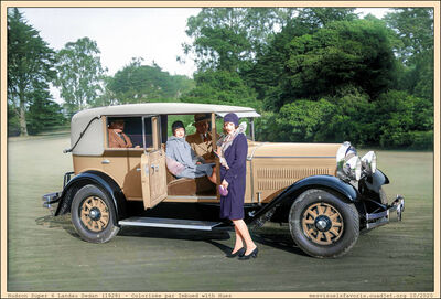 Hudson 1928 Super 6 Landau Sedan
