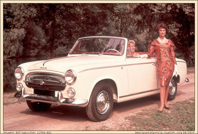 Peugeot 1956-66 403 cabrio

