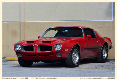 Pontiac 1971 Firebird Formula 400
