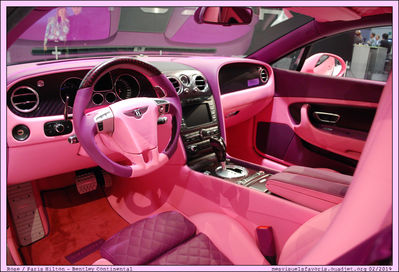 Paris Hilton -  Bentley  Continental 3
