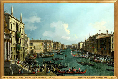 Canaletto -1740- Regate Gd Canal
