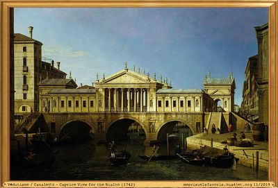 Canaletto -1742- Caprice Rialto
