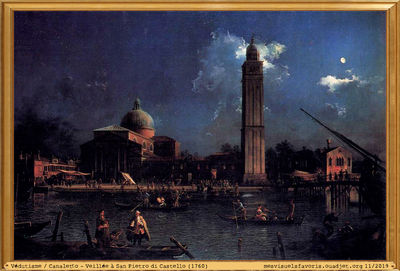 Canaletto -1760- VeillÃ©e San Pietro
