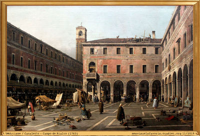 Canaletto -1763- Campo Rialto
