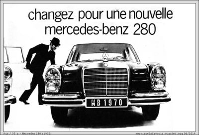 1970 - Mercedes 280
