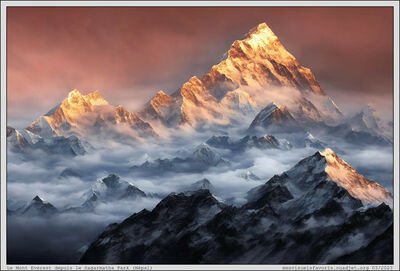 Nepal - Everest from Sagarmatha Park
