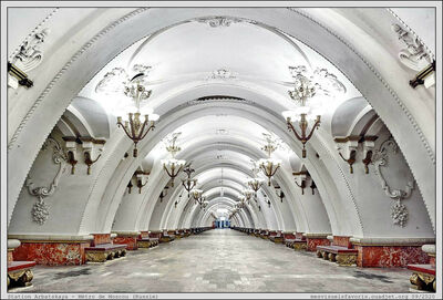 Russie - Moscou - Metro
