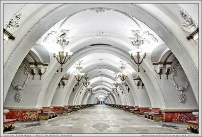 Russie - Moscou - Metro
