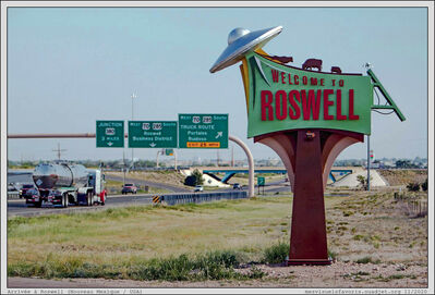 USA - Roswell Sign
