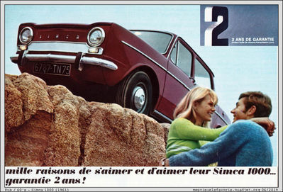 1961 - Simca 1000
