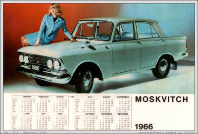 1966 - Moskvitch

