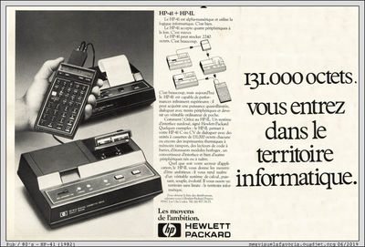 1982 - HP41
