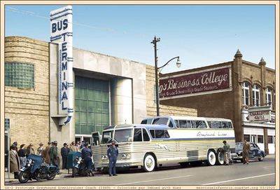 Greyhound GX-2 Bus 1949
