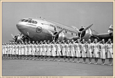 Boeing 1940-75 307 Statoliner - Inaugural
