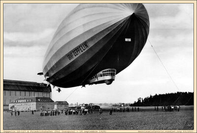 Zeppelin LZ-127 Inaugural flight
