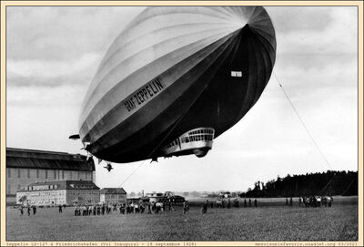 Zeppelin LZ-127 Inaugural flight
