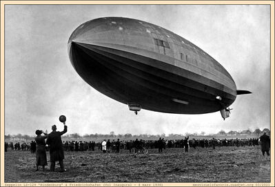 Zeppelin LZ-129 Inaugural Flight
