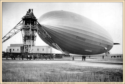Zeppelin LZ-129 Lakehurst 1936 - 0509 
