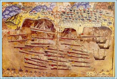 1543 1410 -Toulon- Flotte Ottomane
