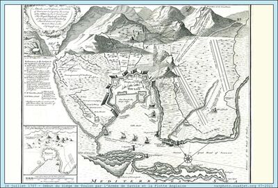 1707 - Toulon Siège
