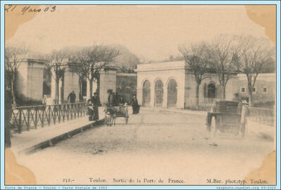 1903 -Toulon- Porte de France
