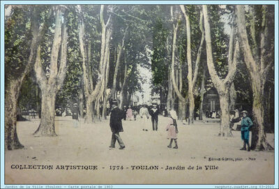 1903 - Toulon Jardin Alexandre
