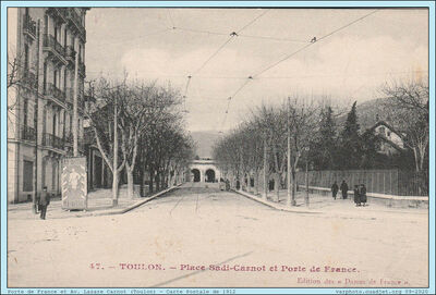 1912 -Toulon- Porte de France
