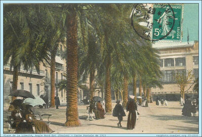 1913 -Toulon- Pl Liberte
