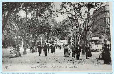 1916 -Toulon- Pl Liberte
