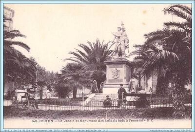 1917 - Toulon Jardin Alexandre
