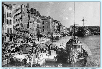 1944 10 -Toulon- Quai Cronstadt
