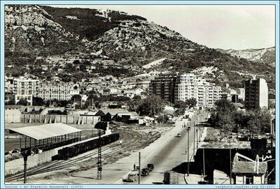 1955 -Toulon- Av Franklin Roosevelt

