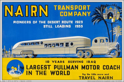 1933 - Nairn Transport Irak

