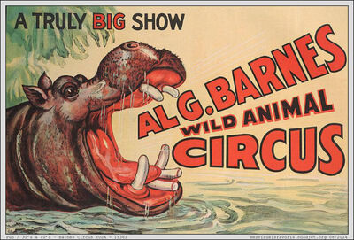 1936 - Barnes Circus
