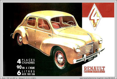 1947 - Renault 4 cv
