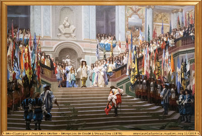 GÃ©rome JL -1878- RÃ©ception CondÃ© Versailles
