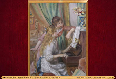 Renoir A -1912- Jeunes Filles Piano
