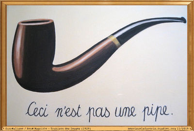 Magritte R -1929- Trahison des Images
