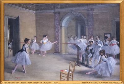 Degas E -1872- Foyer de Danse
