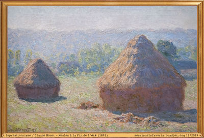 Monet C -1891- Meules Fin Ete

