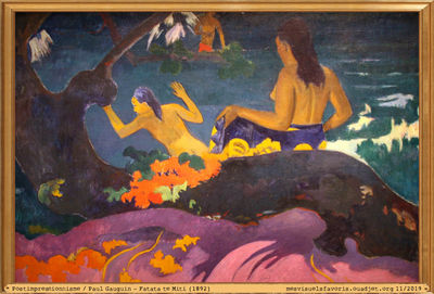 Gauguin Paul -1892- Fatata te Miti-o

