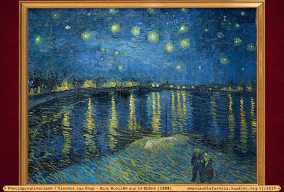 van Gogh Vincent -1888- Nuit EtoilÃ© Rhone
