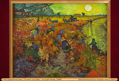 van Gogh Vincent -1888- Vigne Rouge
