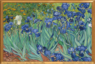 van Gogh Vincent -1889- Les iris
