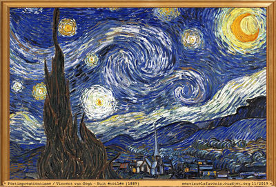van Gogh Vincent -1889- Nuit EtoilÃ©
