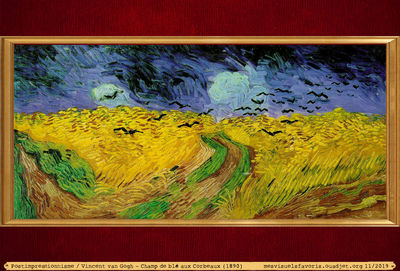 van Gogh Vincent -1890- Champ BlÃ© Corbeaux
