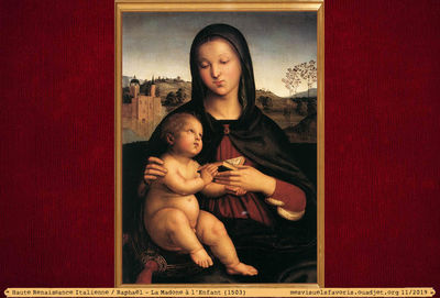 Raphael -1503- Madone a lEnfant
